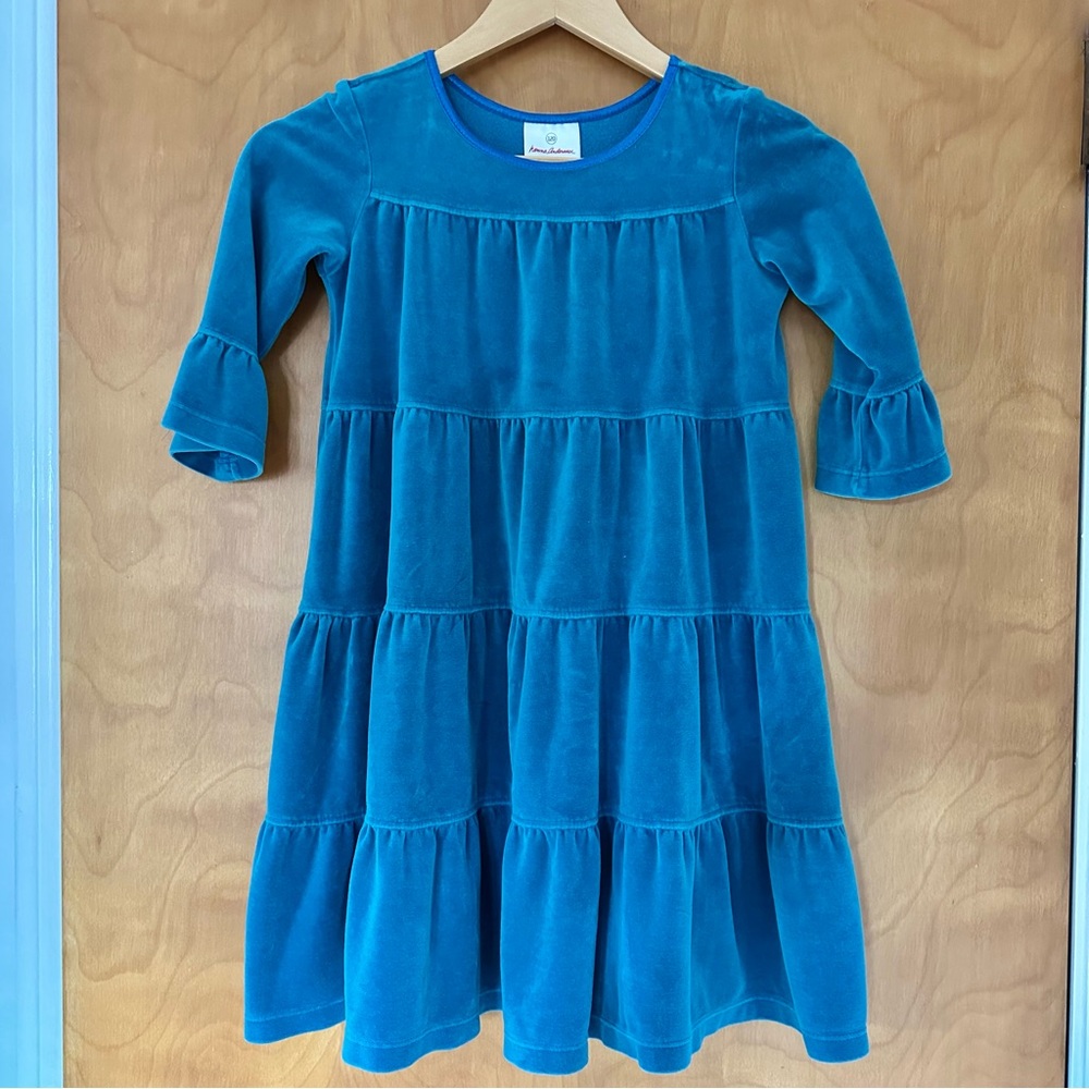 Hanna Andersson Velour Twirl Dress